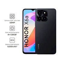 CELULAR HONOR X6A 4GB + 128GB NEGRO